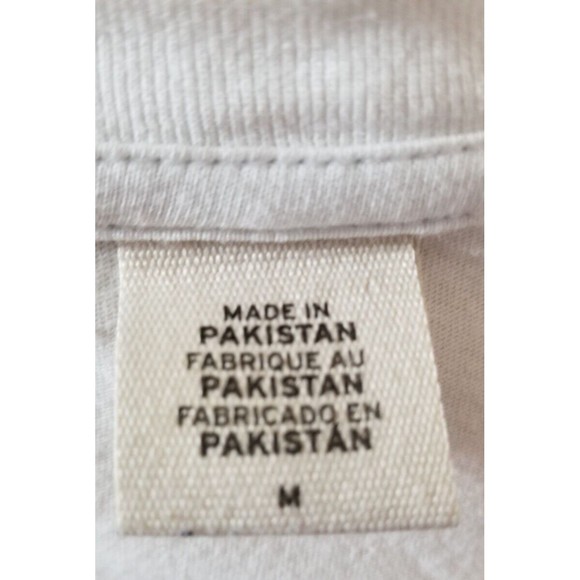 Levi's White Tee T Shirt Top Red Logo Graphic Short Sleeve Scoop Neck Sz Med - Picture 6 of 9